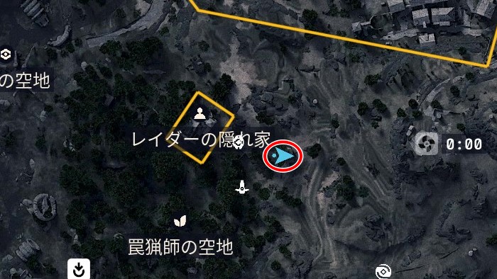 レイダーの隠れ家 スイッチ1516MAP