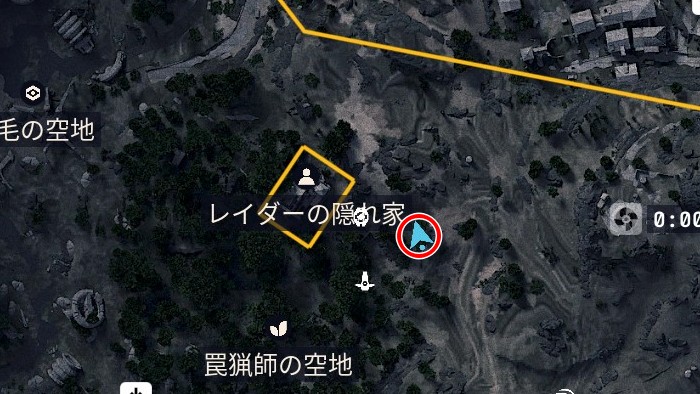 レイダーの隠れ家 スイッチ18MAP