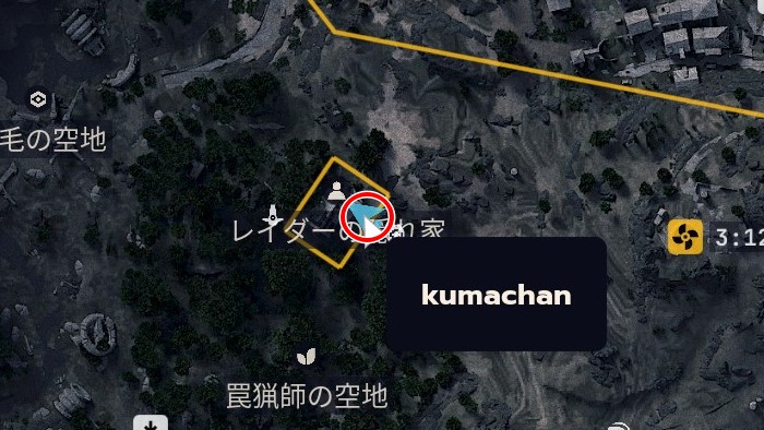 レイダーの隠れ家 スイッチ3MAP