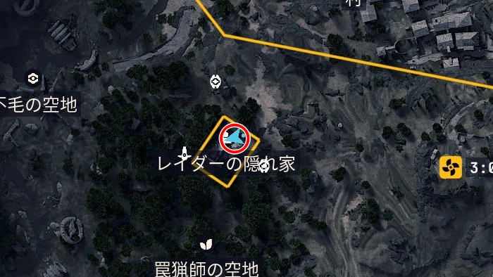 レイダーの隠れ家 スイッチ4MAP