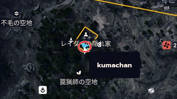 レイダーの隠れ家 スイッチ6MAP