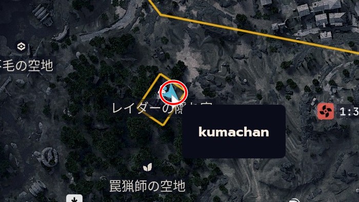 レイダーの隠れ家 スイッチ7MAP