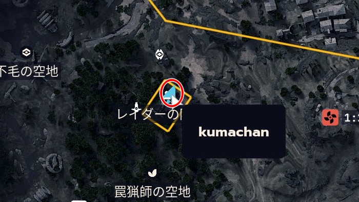 レイダーの隠れ家 スイッチ8MAP