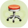 キャスター付きスツール
