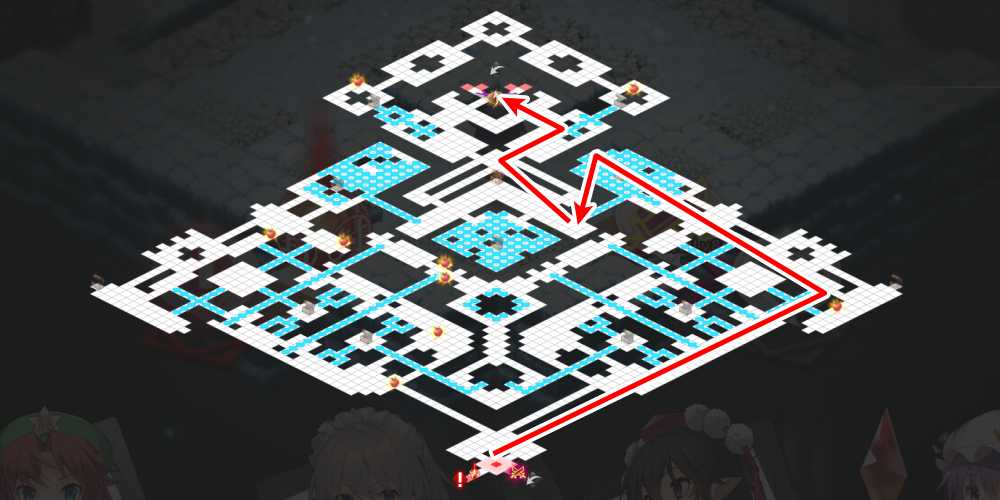 孤独の牢獄マップ1