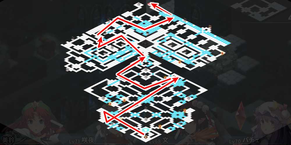 孤独の牢獄マップ2