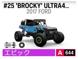 #25 'BROCKY' ULTTA4 BRONCO RTR
