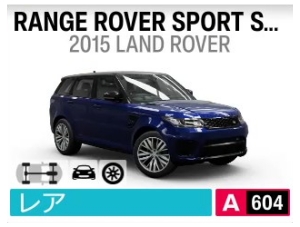 RANGE ROVER SPORT SVR