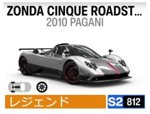 ZONDA CINQUE ROADSTER