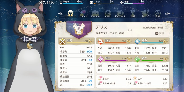 戦闘S+