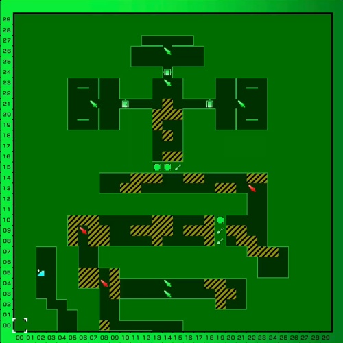 Gパレス地下北マップ
