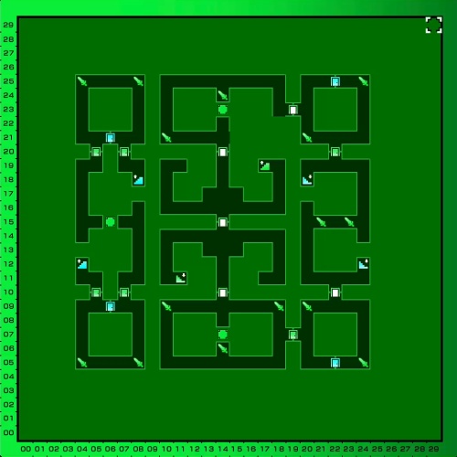 X公社2Fマップ