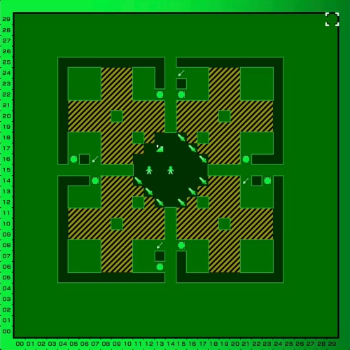 X公社地下マップ