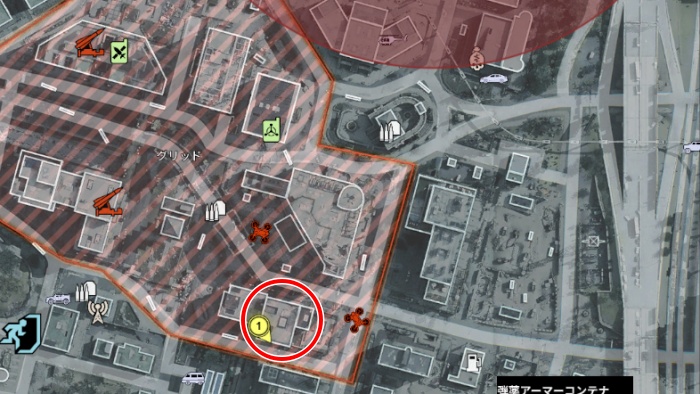 ハジンアート複合施設の鍵MAP